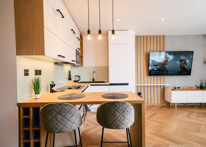 公寓 Luxury W. Views In Old Town 科希策